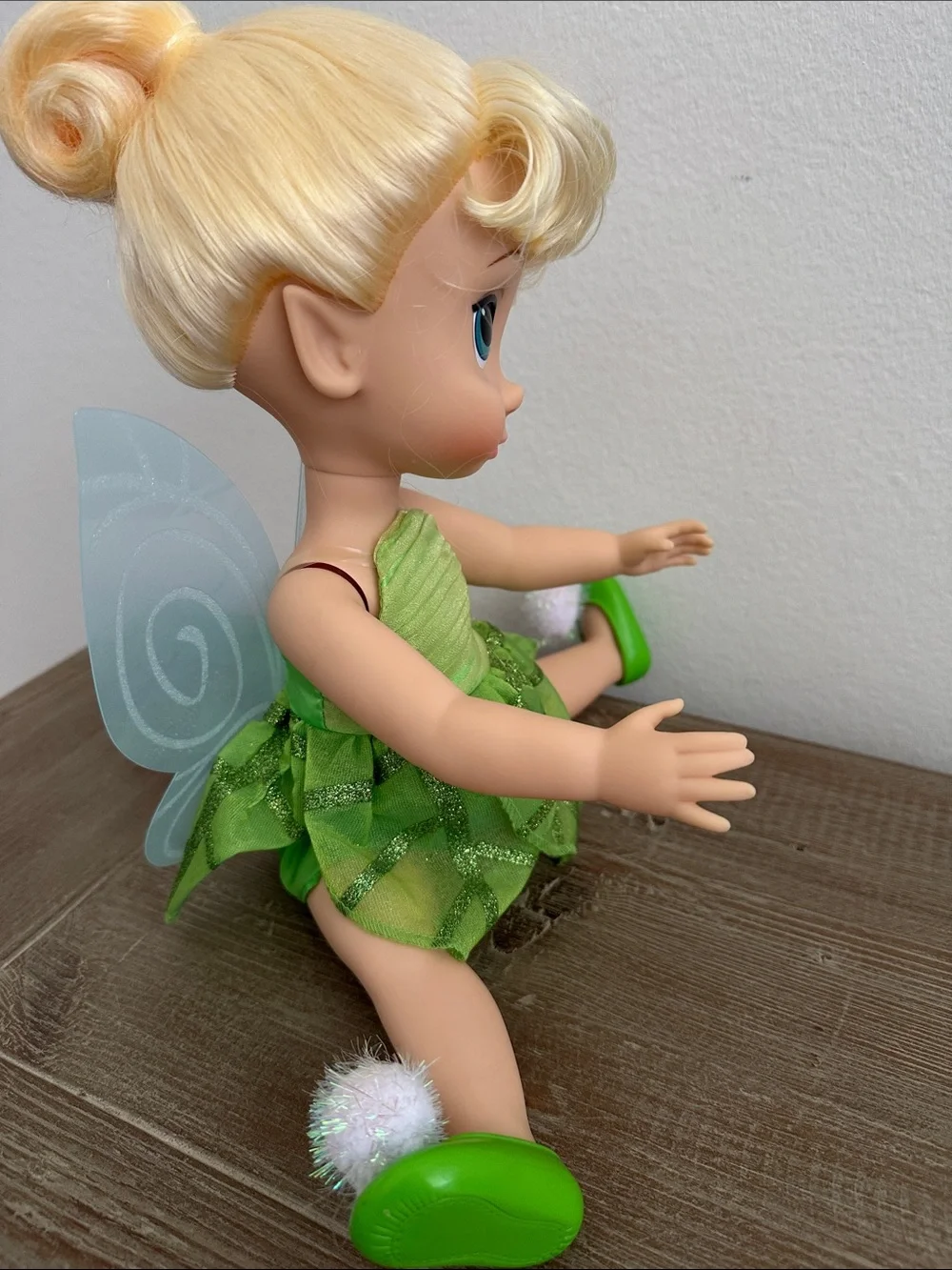 Disney Tinkerbell Green Fairy Doll - Kids Toy